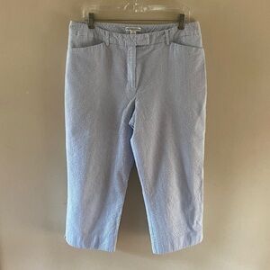 Pendleton Seersucker Capris